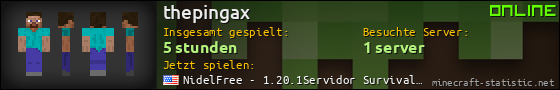 Benutzerleisten 560x90 für thepingax