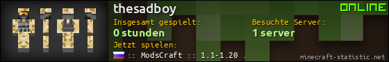 Benutzerleisten 560x90 für thesadboy