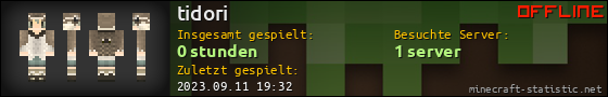 Benutzerleisten 560x90 für tidori