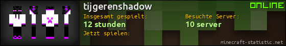 Benutzerleisten 560x90 für tijgerenshadow