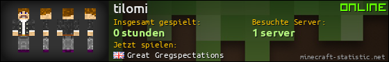 Benutzerleisten 560x90 für tilomi