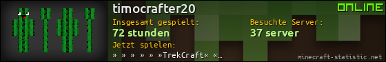 Benutzerleisten 560x90 für timocrafter20