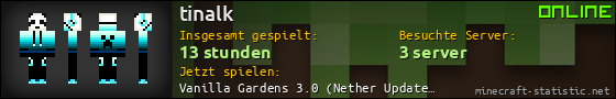Benutzerleisten 560x90 für tinalk