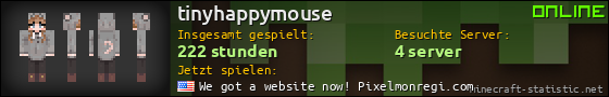 Benutzerleisten 560x90 für tinyhappymouse