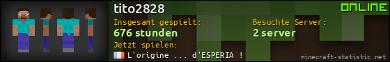 Benutzerleisten 560x90 für tito2828
