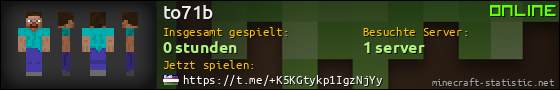 Benutzerleisten 560x90 für to71b