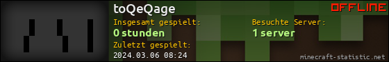 Benutzerleisten 560x90 für toQeQage