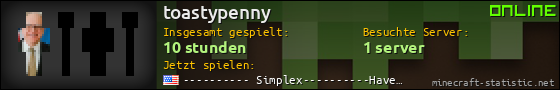 Benutzerleisten 560x90 für toastypenny