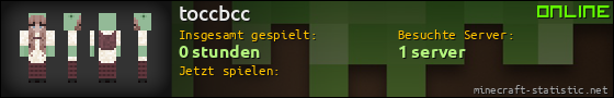 Benutzerleisten 560x90 für toccbcc