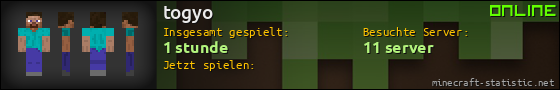 Benutzerleisten 560x90 für togyo