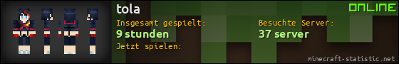 Benutzerleisten 560x90 für tola