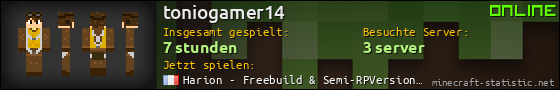 Benutzerleisten 560x90 für toniogamer14