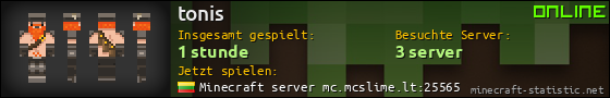 Benutzerleisten 560x90 für tonis