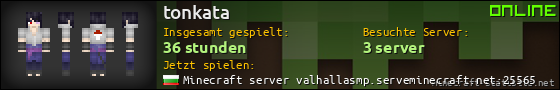 Benutzerleisten 560x90 für tonkata