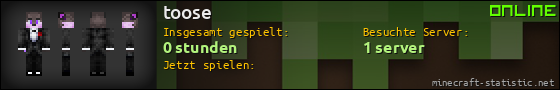 Benutzerleisten 560x90 für toose
