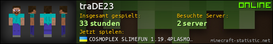 Benutzerleisten 560x90 für traDE23