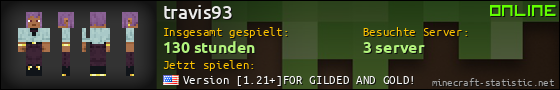 Benutzerleisten 560x90 für travis93