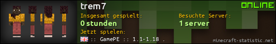 Benutzerleisten 560x90 für trem7