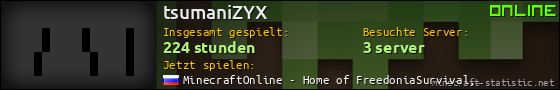 Benutzerleisten 560x90 für tsumaniZYX