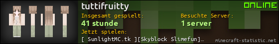 Benutzerleisten 560x90 für tuttifruitty