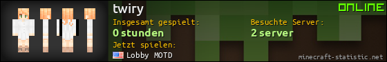 Benutzerleisten 560x90 für twiry