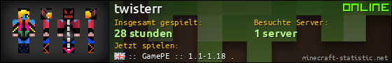 Benutzerleisten 560x90 für twisterr