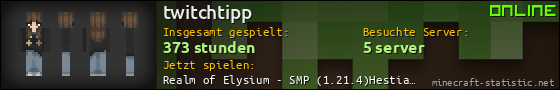 Benutzerleisten 560x90 für twitchtipp