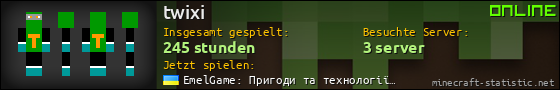 Benutzerleisten 560x90 für twixi