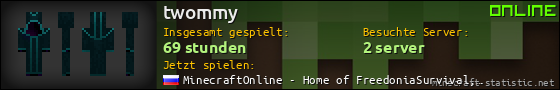 Benutzerleisten 560x90 für twommy
