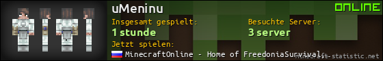 Benutzerleisten 560x90 für uMeninu