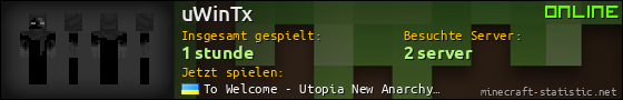 Benutzerleisten 560x90 für uWinTx