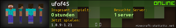 Benutzerleisten 560x90 für ufof45