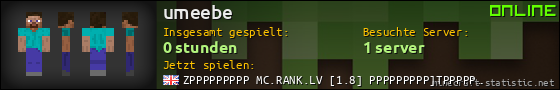 Benutzerleisten 560x90 für umeebe