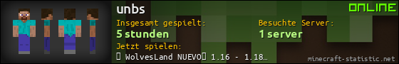 Benutzerleisten 560x90 für unbs
