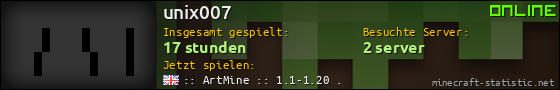 Benutzerleisten 560x90 für unix007