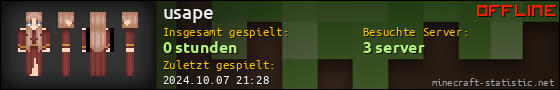 Benutzerleisten 560x90 für usape