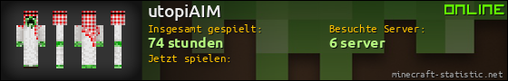 Benutzerleisten 560x90 für utopiAIM