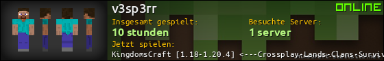 Benutzerleisten 560x90 für v3sp3rr