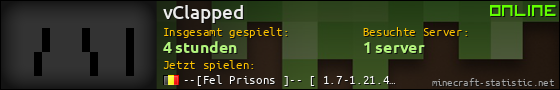 Benutzerleisten 560x90 für vClapped