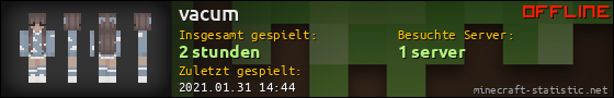 Benutzerleisten 560x90 für vacum