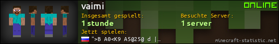 Benutzerleisten 560x90 für vaimi
