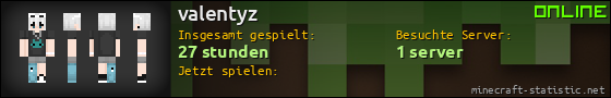 Benutzerleisten 560x90 für valentyz