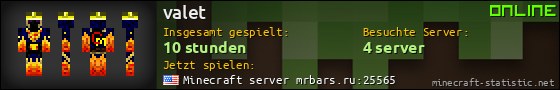 Benutzerleisten 560x90 für valet