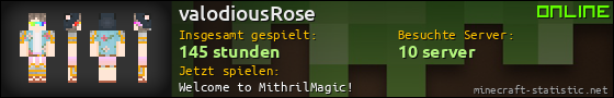 Benutzerleisten 560x90 für valodiousRose