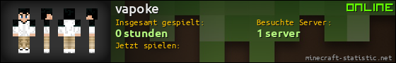 Benutzerleisten 560x90 für vapoke