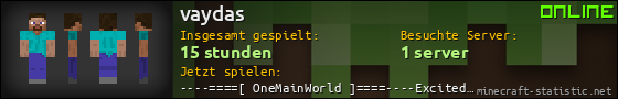 Benutzerleisten 560x90 für vaydas