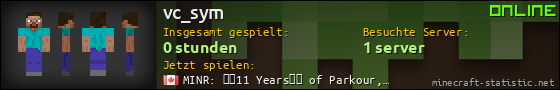 Benutzerleisten 560x90 für vc_sym