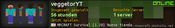 Benutzerleisten 560x90 für veggetorYT