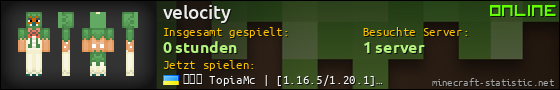 Benutzerleisten 560x90 für velocity