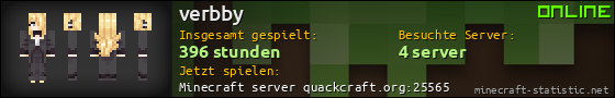 Benutzerleisten 560x90 für verbby
